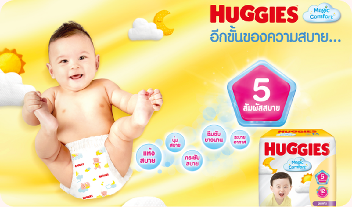 Huggies Magic Comfort Campaign